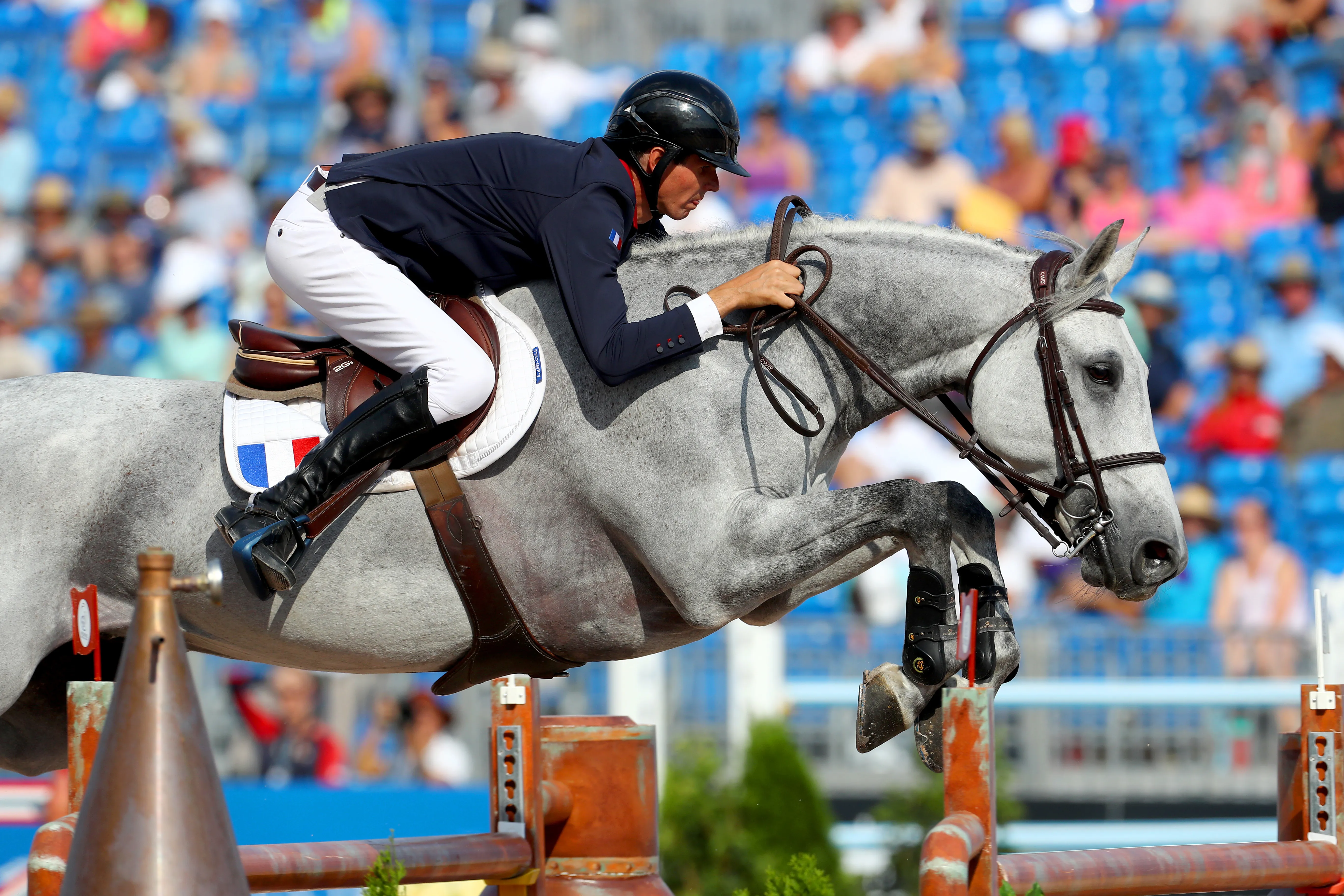 Après une entame difficile pour les Bleus, Alexis Deroubaix et Timon d'Aure ont montré leur solidité aujourd'hui.