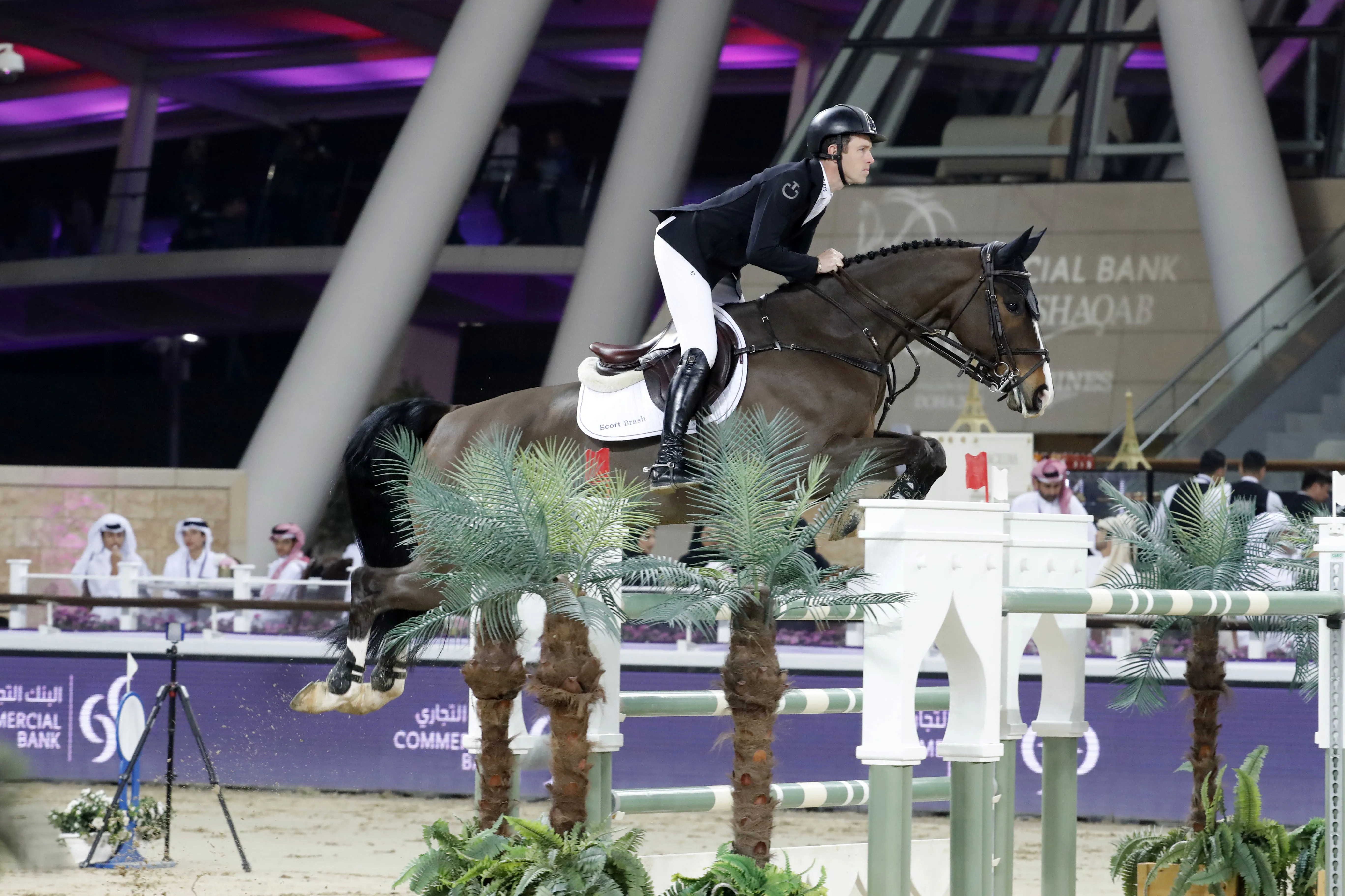 Scott Brash & Hello Shelby, troisièmes ce soir à Doha.