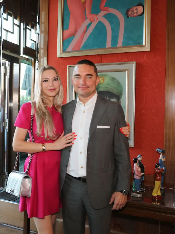 Lars Windhorst et sa compagne Christin Bahla