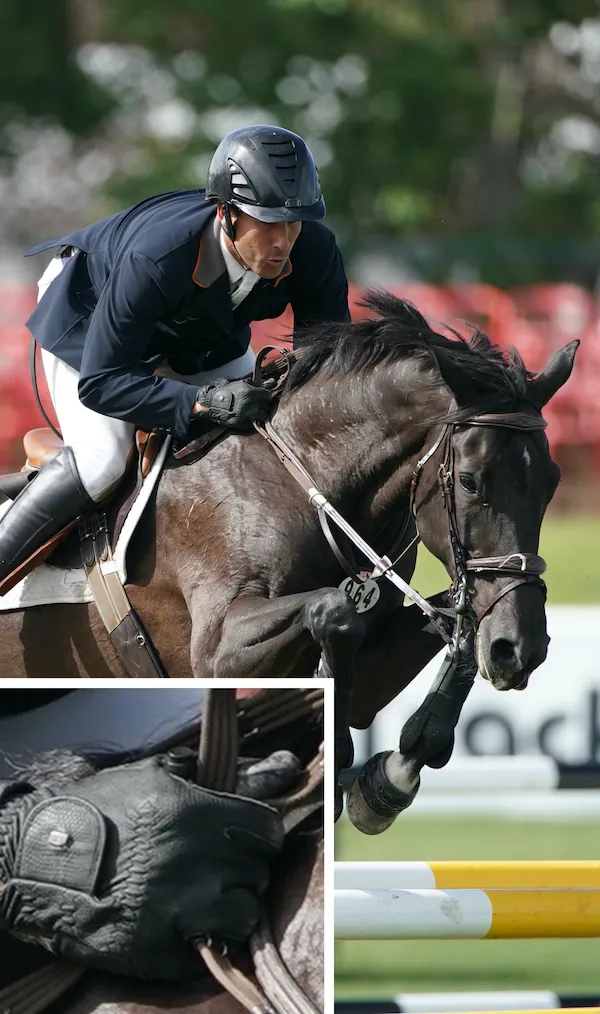 Ici avec Virginia WZ à Calgary le 27 juin 2018, Andrew Kocher semble là aussi tenir un bouton-poussoir dans la main.