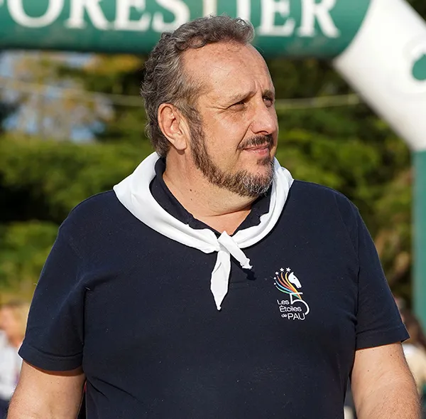 Pascal Sayous, président de Centaure Production, société organisatrice des Cinq E´toiles de Pau.