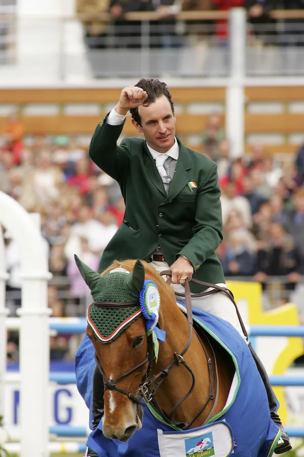 Kevin Babington et Carling King en 2001 à La Baule.