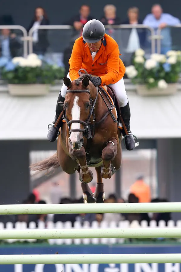 En selle sur Aquila SFN, Wout-Jan van der Schans a signé un brillant double sans-faute.