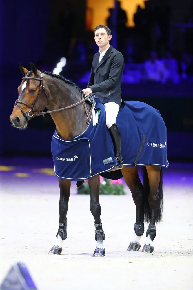 Coquin de Coquerie, comme tous les chevaux des propriétaires de Scott Brash a été renommé. 