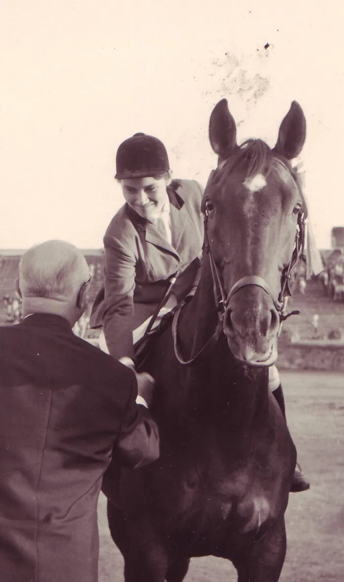 Janou Lefebvre s’était classée deuxième du Grand Prix d'Aix-la-Chapelle en 1964.