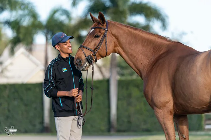 Le jeune cavalier loue depuis un an Crono, douze ans. 