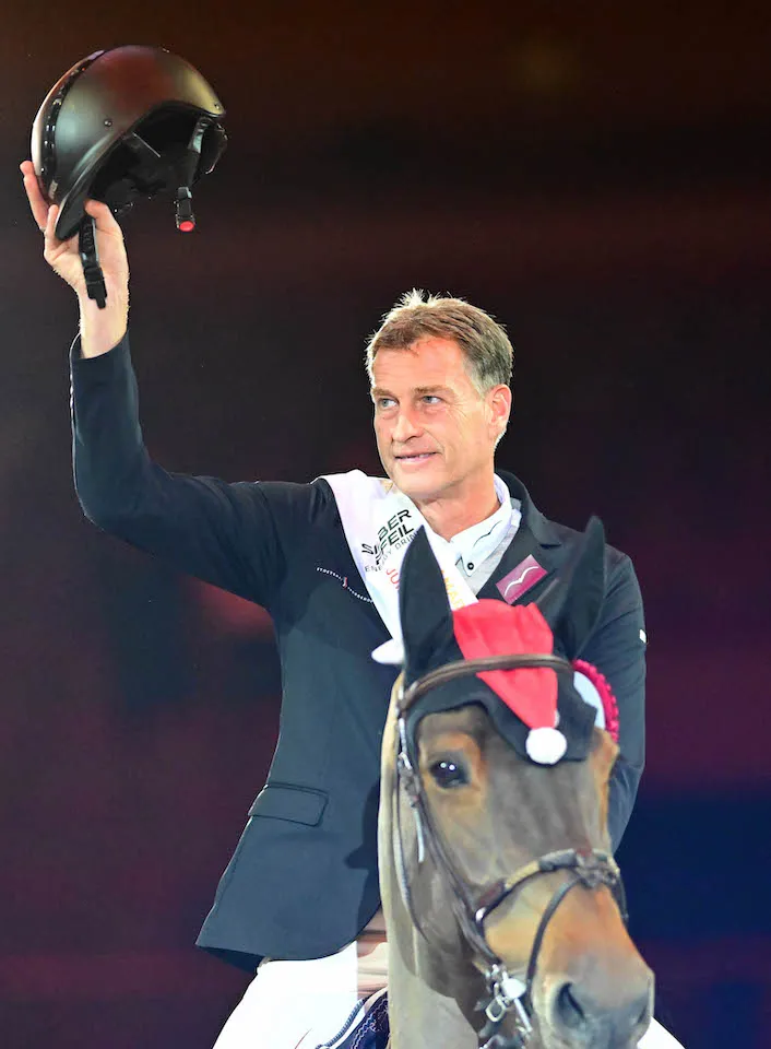 Marc Houtzager, grand gagnant du Grand Prix CSI 3* de Salzbourg