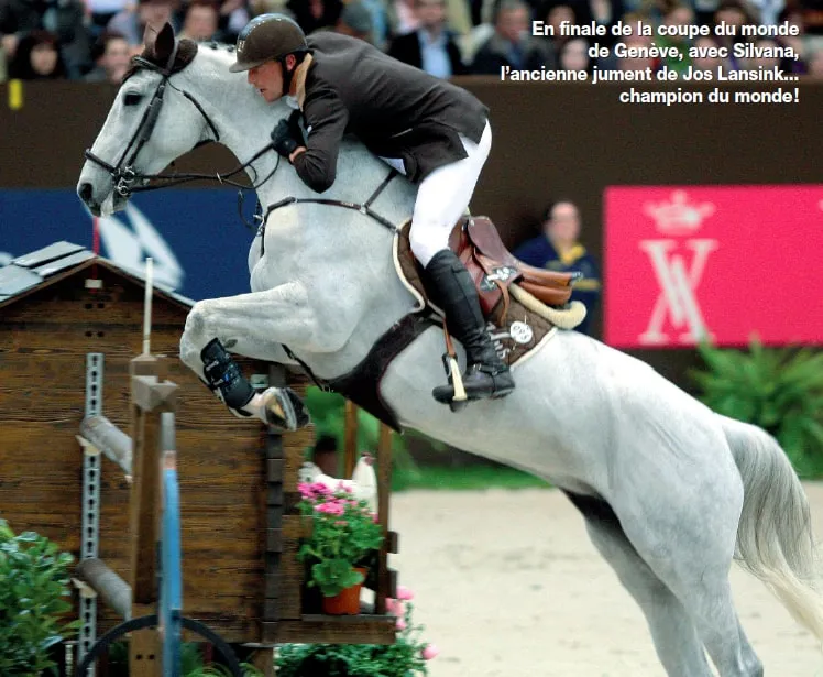 Kevin Staut et l'extraordinaire Silvana, récupérée il y a quelques mois chez Jos Lansink.