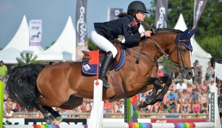 C'est avec Quabar des Monceaux que Ninon Castex a décroché ses plus beaux succès à poney. 