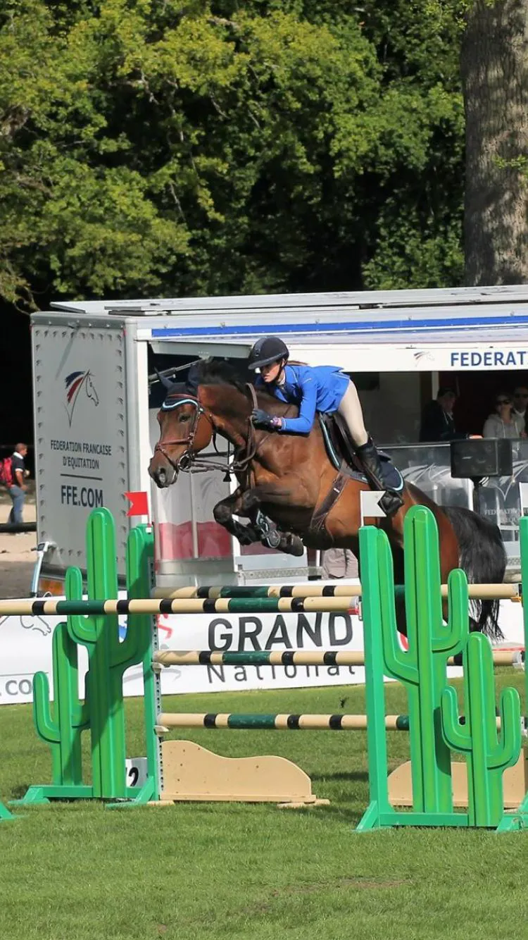 Unick du Francport était le cheval de coeur de Léa Blanchart. 