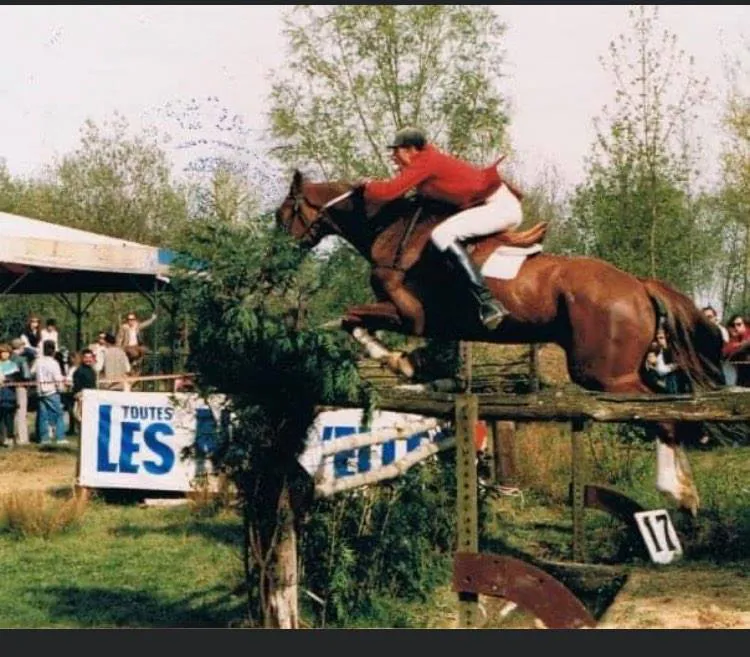 Serge Morin lors du Derby de Vauptain
