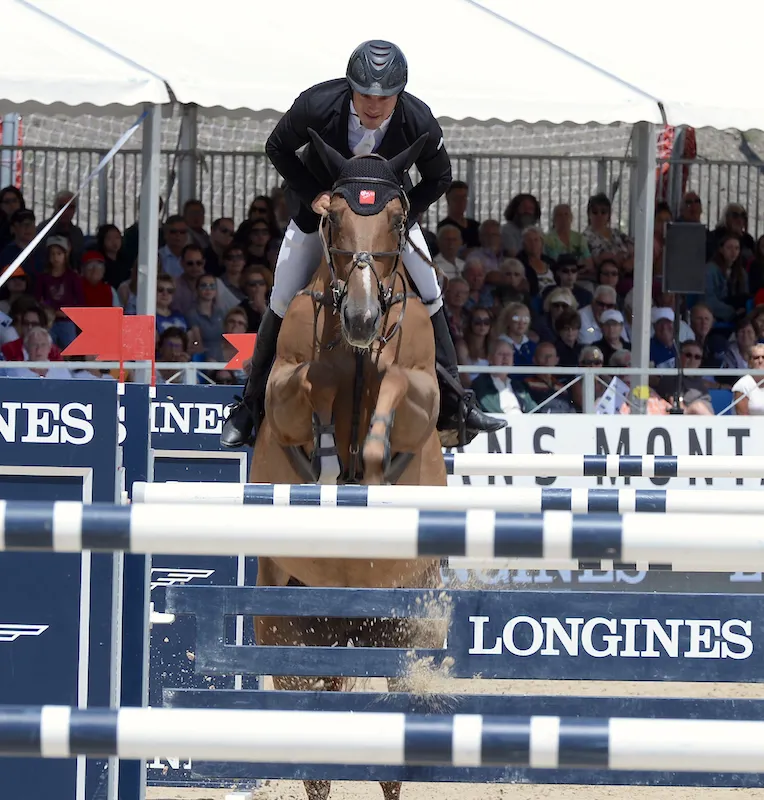 Nicolas Deseuzes s’est classé à une belle deuxième place avec Quilane de Lezeaux.