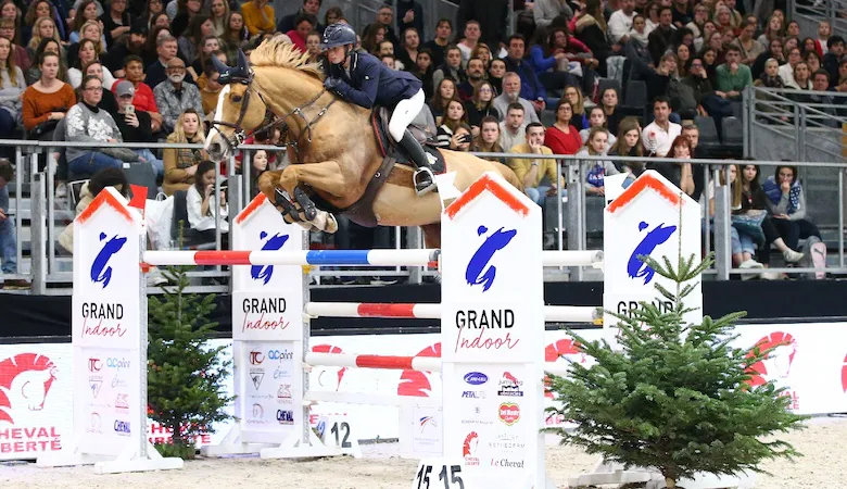 À l'avenir, Axelle Lagoubie espère concourir en CSI 3*. 