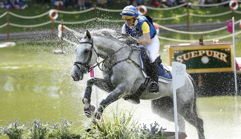 La Suédoise Sara Algotsson-Ostholt est passée à deux doigts de l'or olympique avec Wega, en 2012.