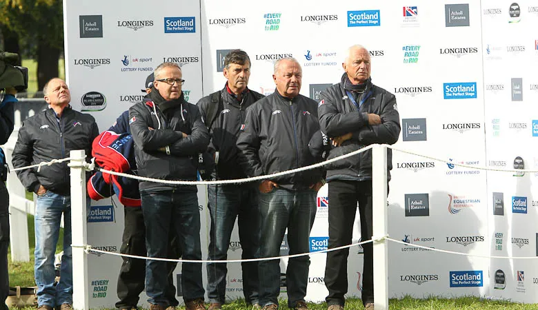 Le staff de l'équipe de France concentré mais ravi