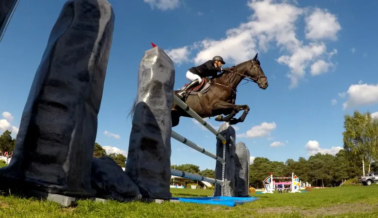 Alors que l'on ne l'attendait pas forcément, Romain Lavigne a été sompteux de maîtrise avec Pharaon Belle Menée et décroche une bien méritée médaille de bronze.