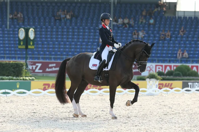 Sans surprise, Charlotte Dujardin et Valegro ont dominé le classement individuel avec une moyenne dépassant les 83%.