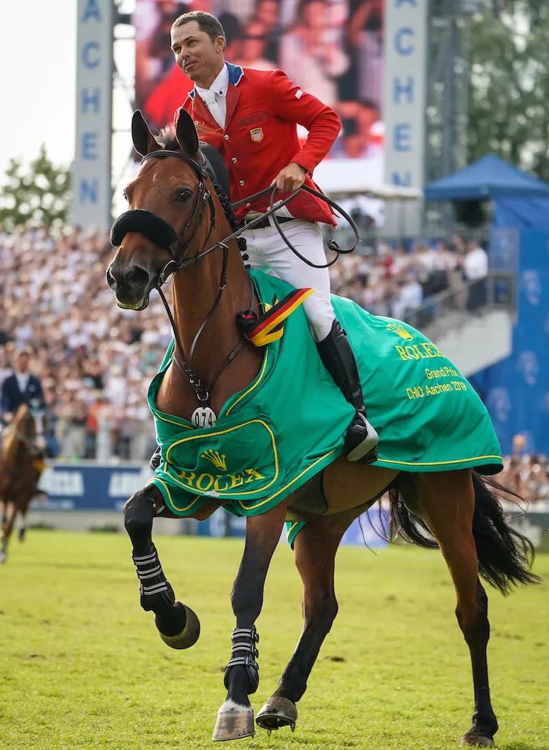 Kent Farrington & Gazelle, célébrés par plus de 40 000 spectateurs.