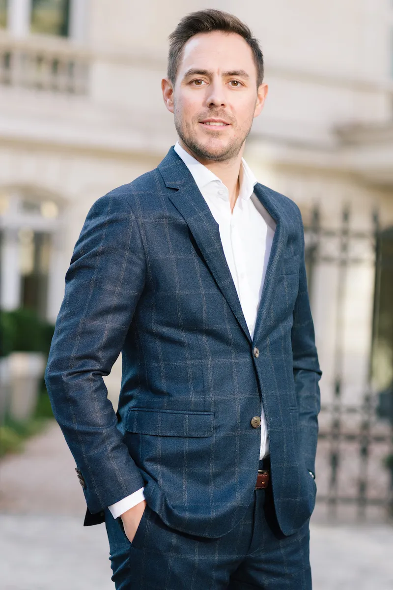 Guillaume Carlier, fondateur et directeur de l’agence Horse Immo.