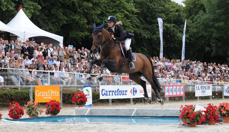 Pauline et Vinca en 2009 au Normandy Horse Show de Saint-Lô.