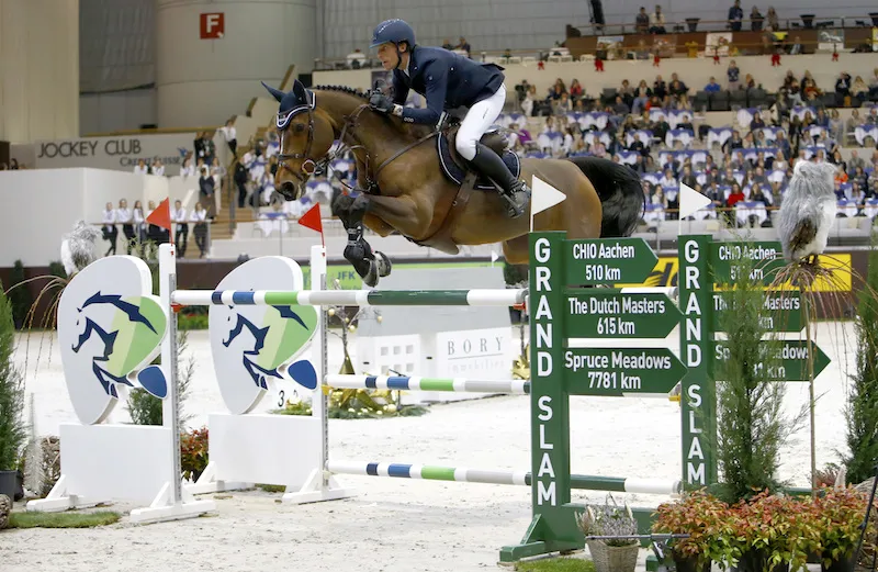 Henrik von Eckermann et Mary Lou 154 sont passés à une demi-seconde de l'exploit.