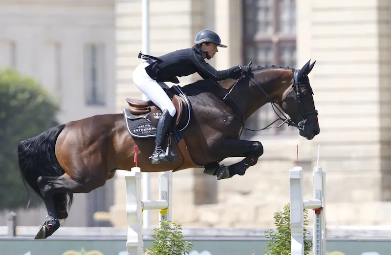 Pénélope Leprevost a signé la meilleure perf' française dans cette épreuve avec Valdelamadre Clooney.