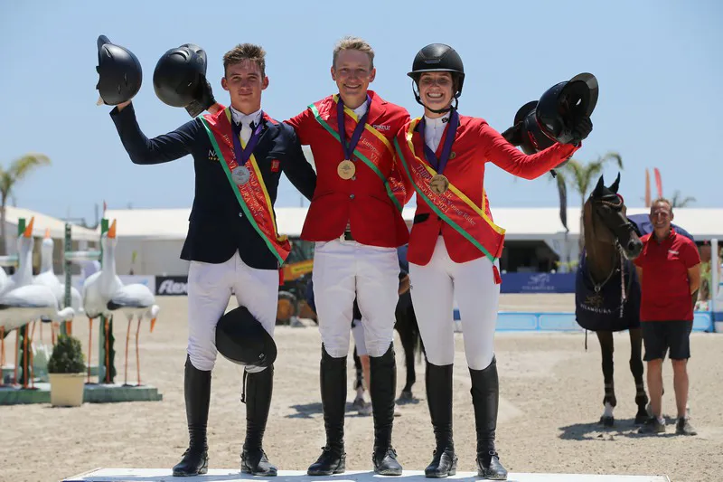 Un Belge est encore monté sur le podium.