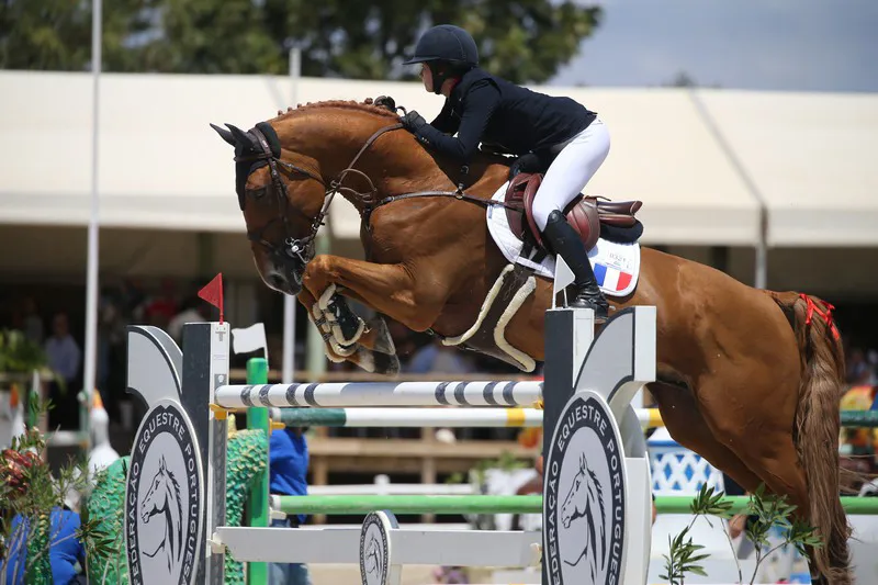 Avec Unforgettable Damvil, Jeanne Sadran a montré de très belles choses.