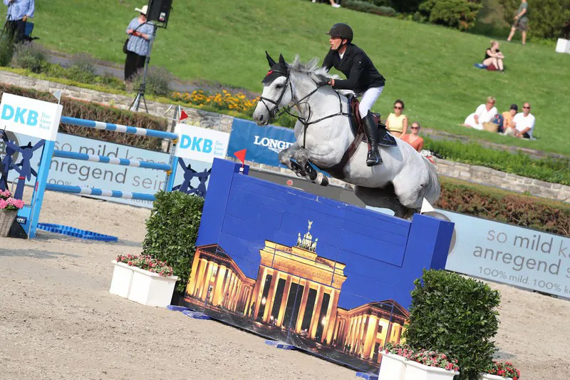 Kevin Staut et sa belle Tolède de Mescam ont fait preuve d'un très bel état de forme.