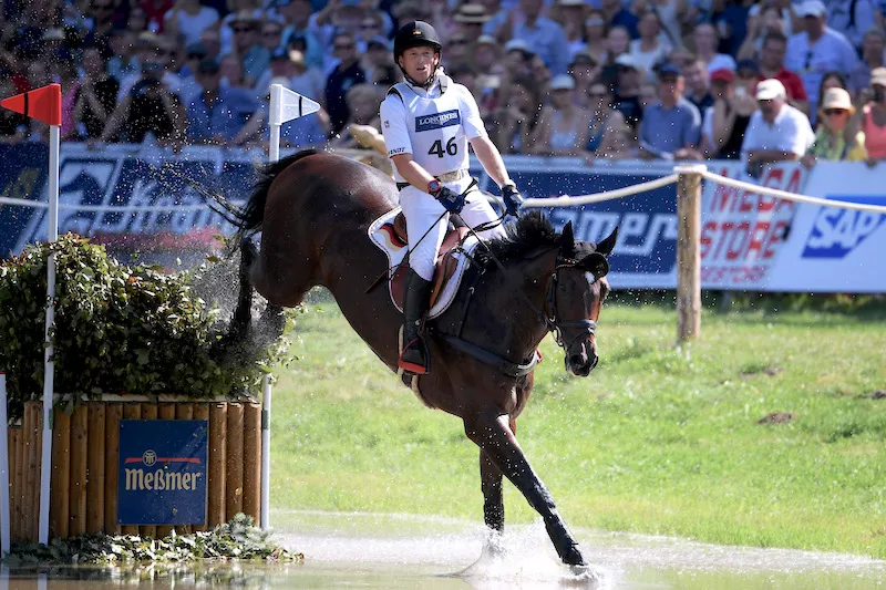 Michael Jung semble bien parti pour remporter un nouveau titre.