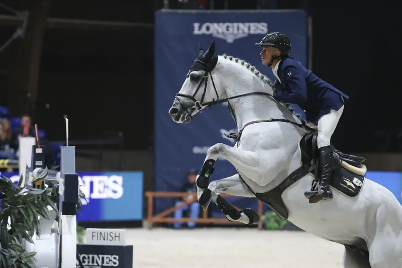 Pour une faute, Olivier Robert n'a pu accéder au barrage et a dû se résoudre à laisser les rênes du circuit à Peder D