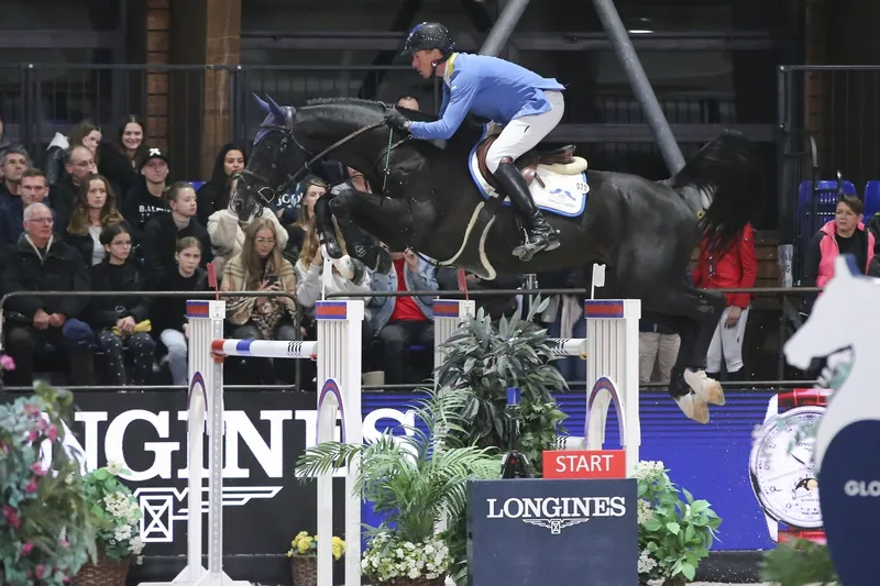 Christian Ahlmann n'est pas passé loin de la victoire avec le puissant Dominator 2000 Z. 