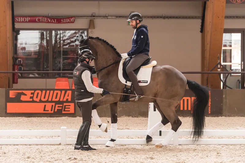 Les olympiques Marc Boblet et Whitni Star se sont prêtés au jeu.