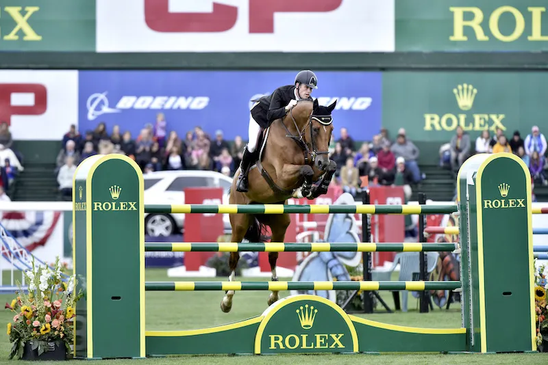 Le 13 septembre 2015 à Calgary, le crack a permis à Scott Brash de remporter le fameux Grand Chelem Rolex.