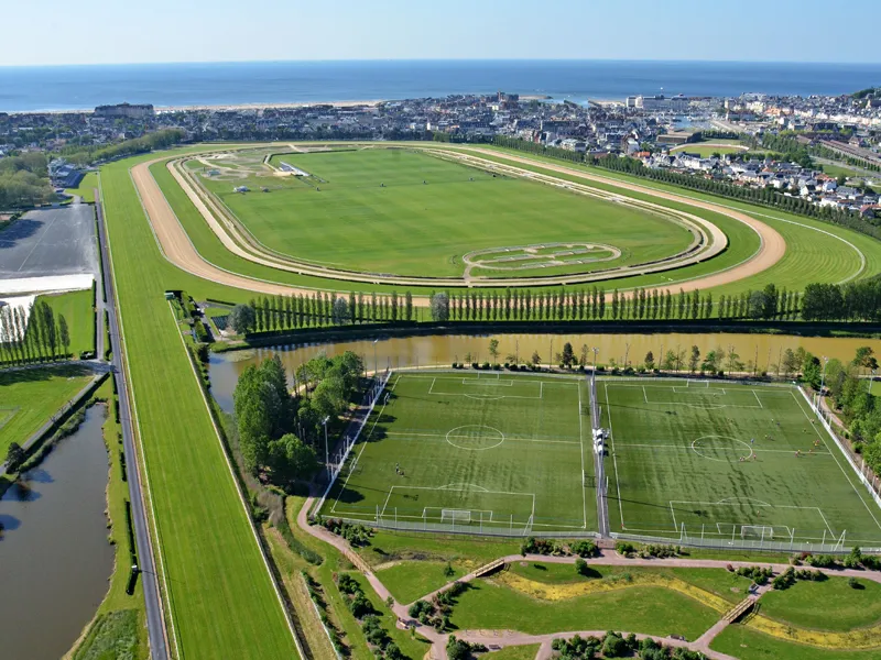 L'hippodrome de Deauville - La Touqes