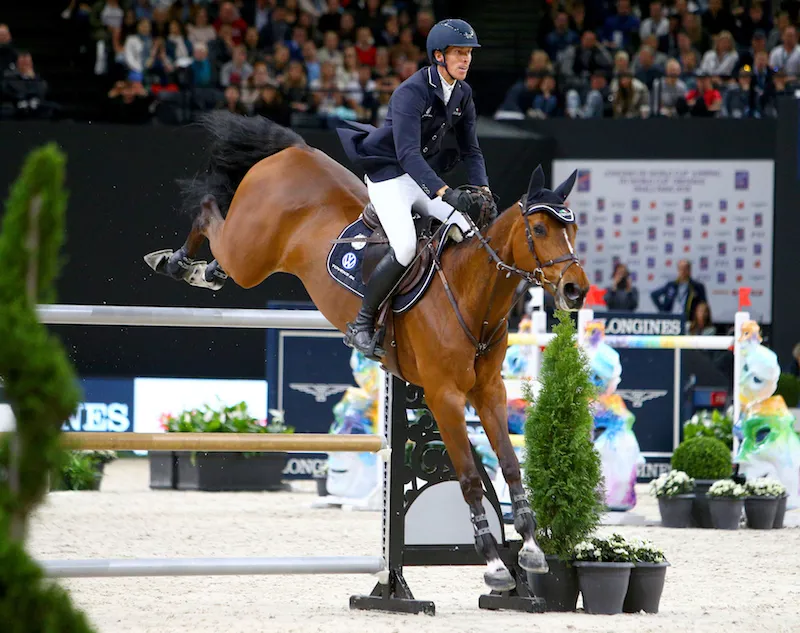 Comme l'an passé, Henrik von Eckermann a terminé troisième avec Toveks Mary Lou.