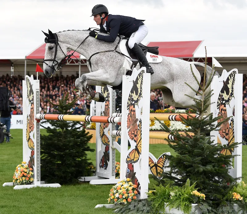 Terrible désillusion pour Oliver Townend, qui était en tête du concours depuis jeudi...