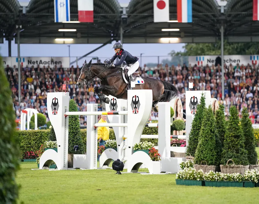 Pénélope Leprevost et Vancouver de Lanlore, meilleur duo tricolore du jour.