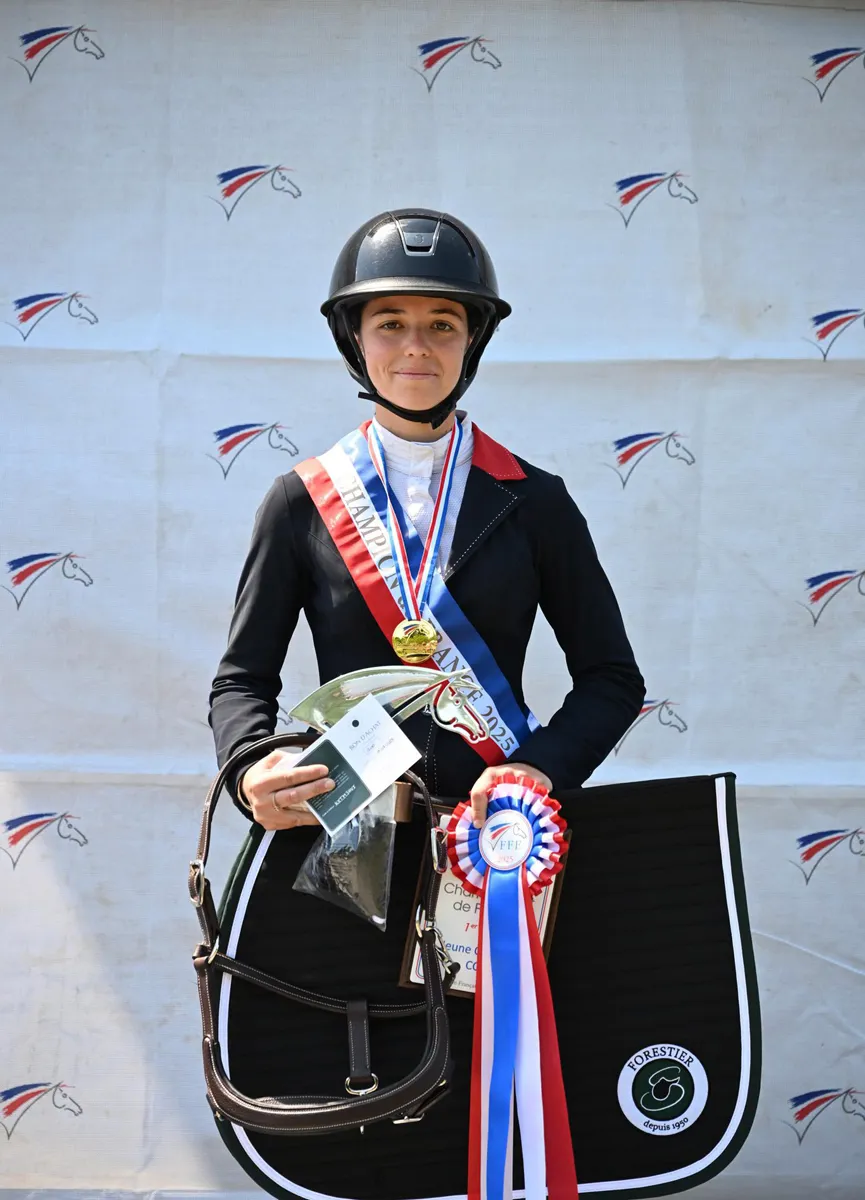 Alizée Bourguet a conquis son deuxième titre national consécutif.