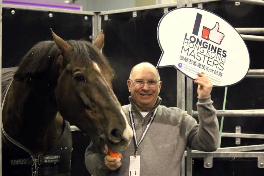 Andy Smaga et Quartz Rouge aux Longines Masters de Hong Kong