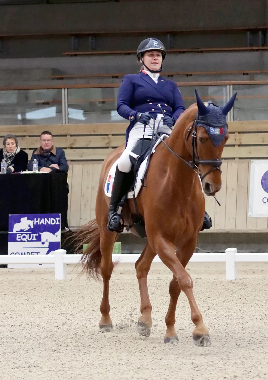 Céline Gerny et Rhapsodie*IFCE ont ravi le public et les juges tout au long du week-end.