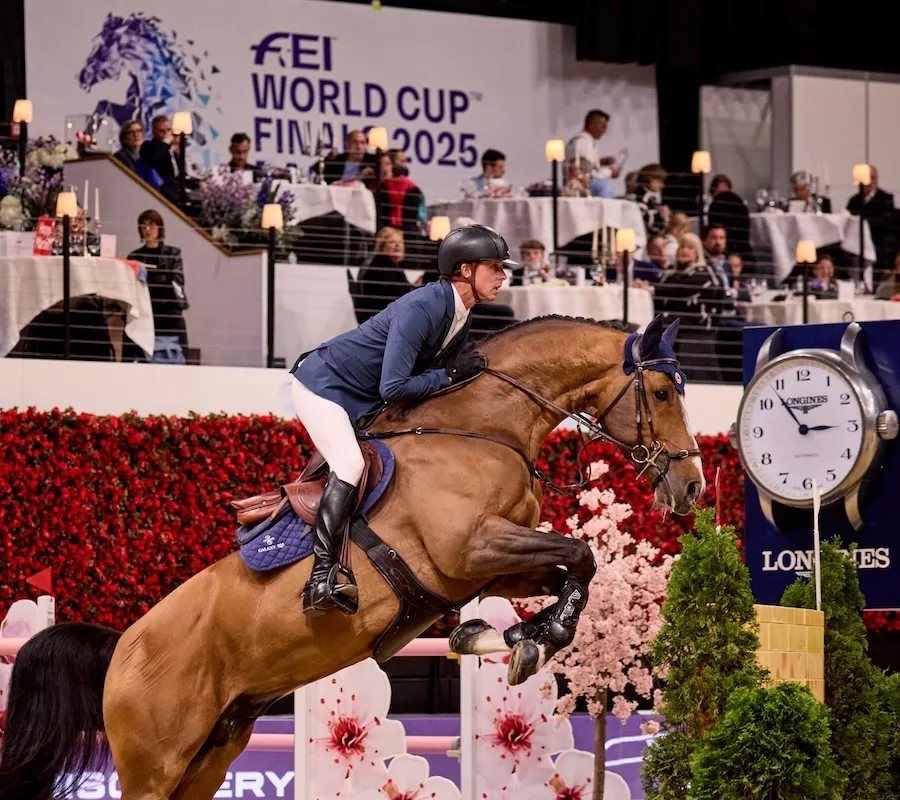 Point Break a permis à Ben Maher, triste d'être passé si près d’une première victoire en finale de la Coupe du monde, de monter sur un énième podium de championnat.