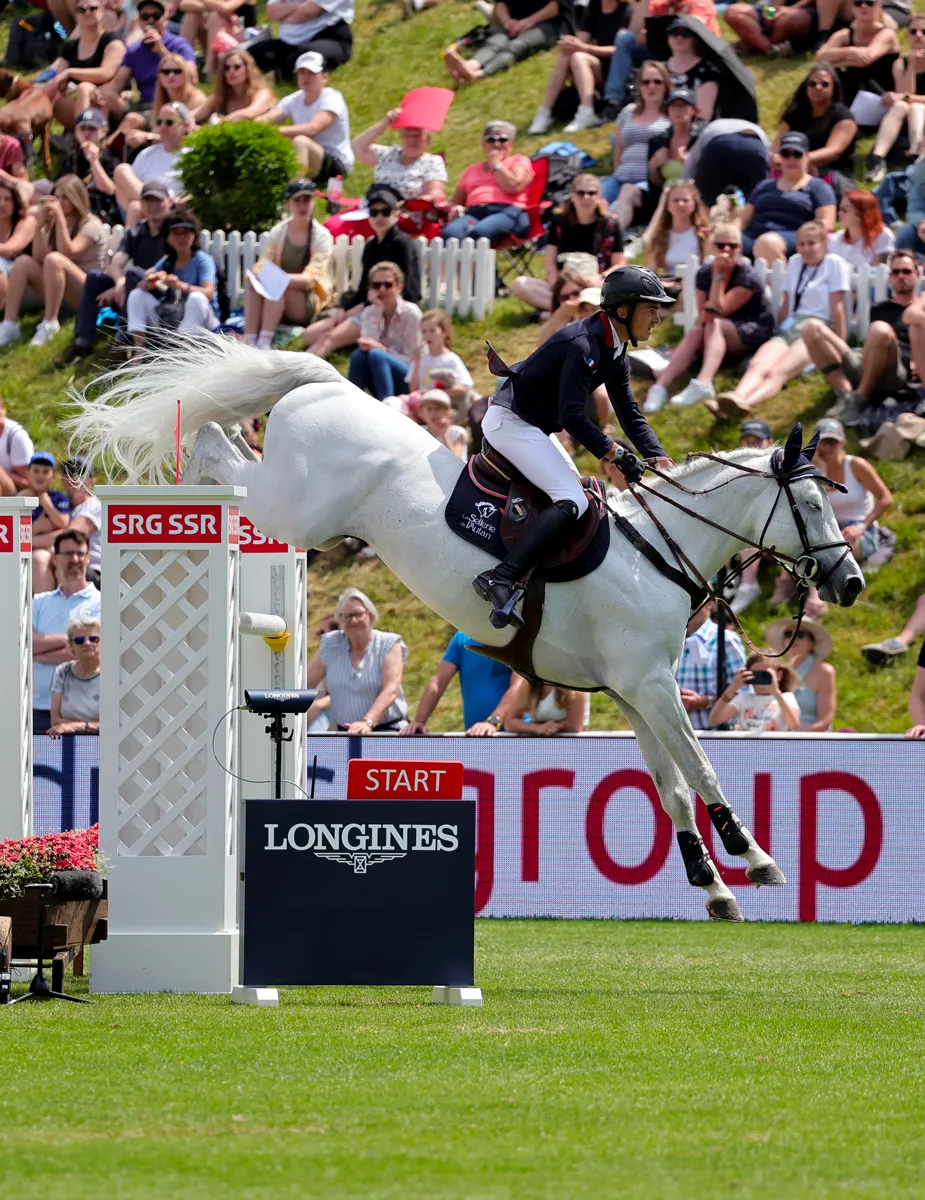 Il s’en est fallu de peu pour qu’Aurélien Leroy ne soit injustement privé de seconde manche avec l’excellent Croqsel de Blaignac.
