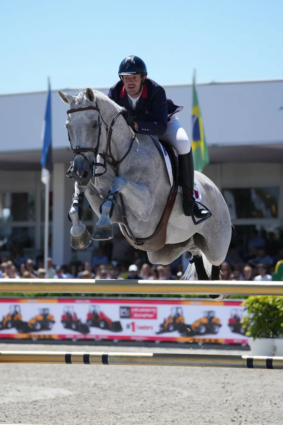 Très haut aujourd'hui, Quel Filou 13 n'a écopé que d'une faute dans cette épreuve.