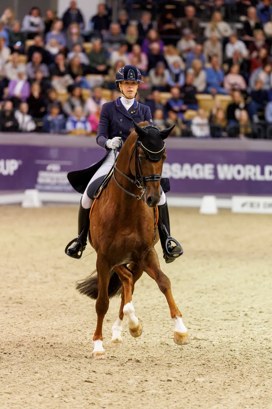 Comme hier dans le Grand Prix, Kirsten Brouwer et Foundation ont terminé troisièmes de la Libre.