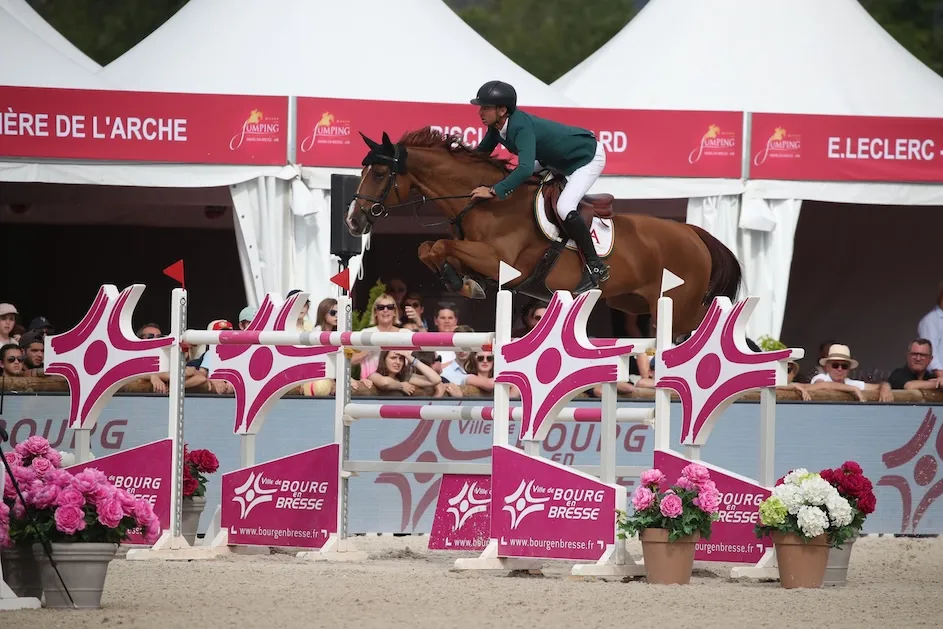 Steve Guerdat et Albführen’s Iashin Sitte ont terminé deuxièmes, livrant une prestation prometteuse!