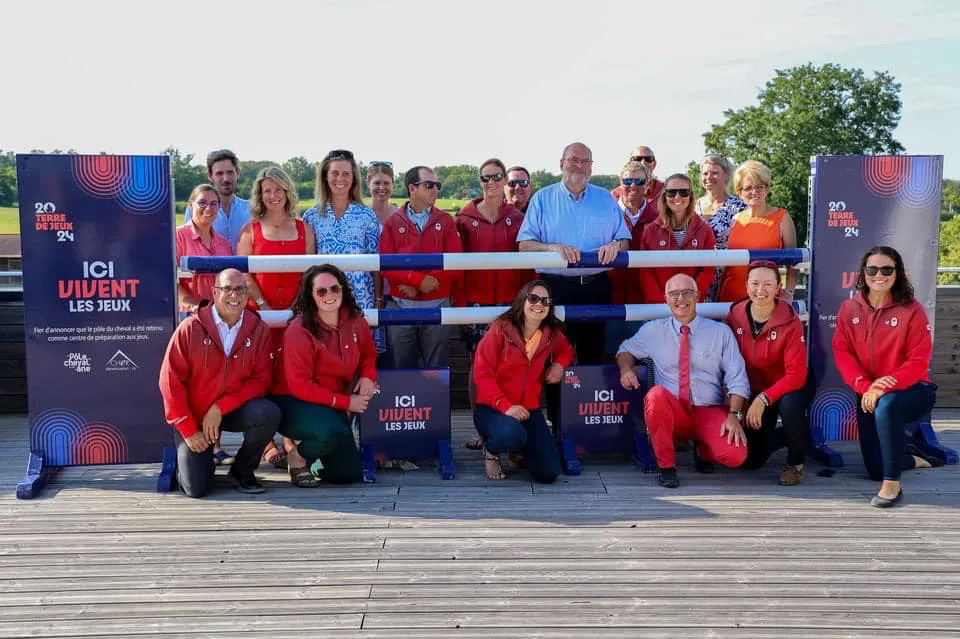 Les Canadiens du concours complet ont fait le choix de la tranquillité et du confort du Pôle du cheval et de l’âne de Lignières-en-Berry.