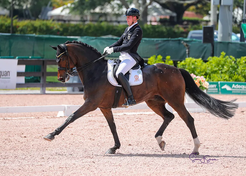 Frederic Wandres était en selle sur Quizmaster.