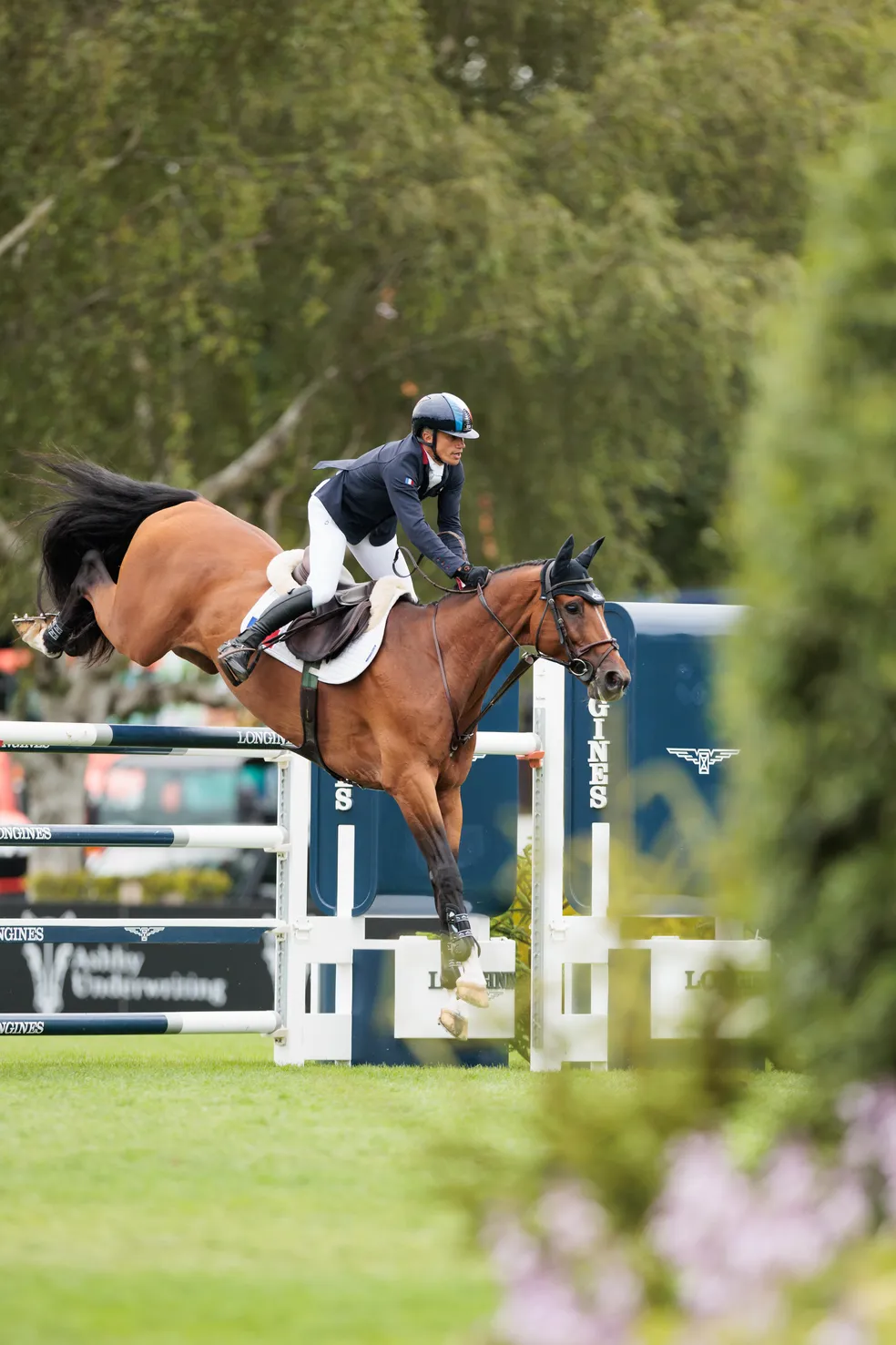Olivier Robert et Iglesias ont réalisé l'un des trois doubles sans-faute de l'épreuve!