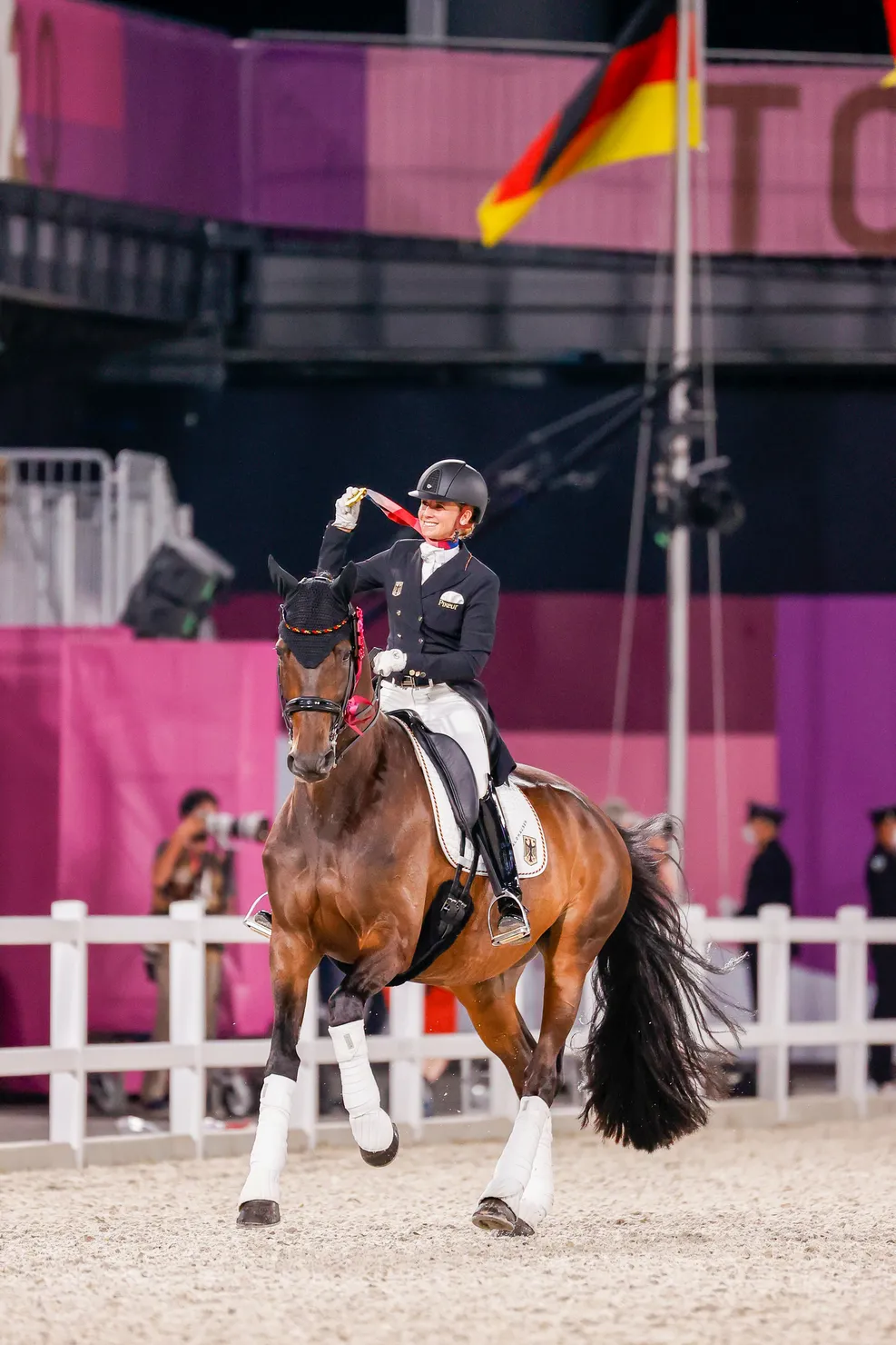 Jessica von Bredow-Werndl et Dalera ont connu leur premier grand sacre aux JO de Tokyo, en 2021
